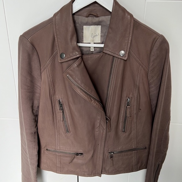 JOIE leather jacket! - Picture 2 of 6